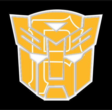 Autobots Pittsburgh Pirates logo vinyl decal